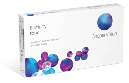 Biofinity Toric (6) from the manufacturer CooperVision in category Monatliche